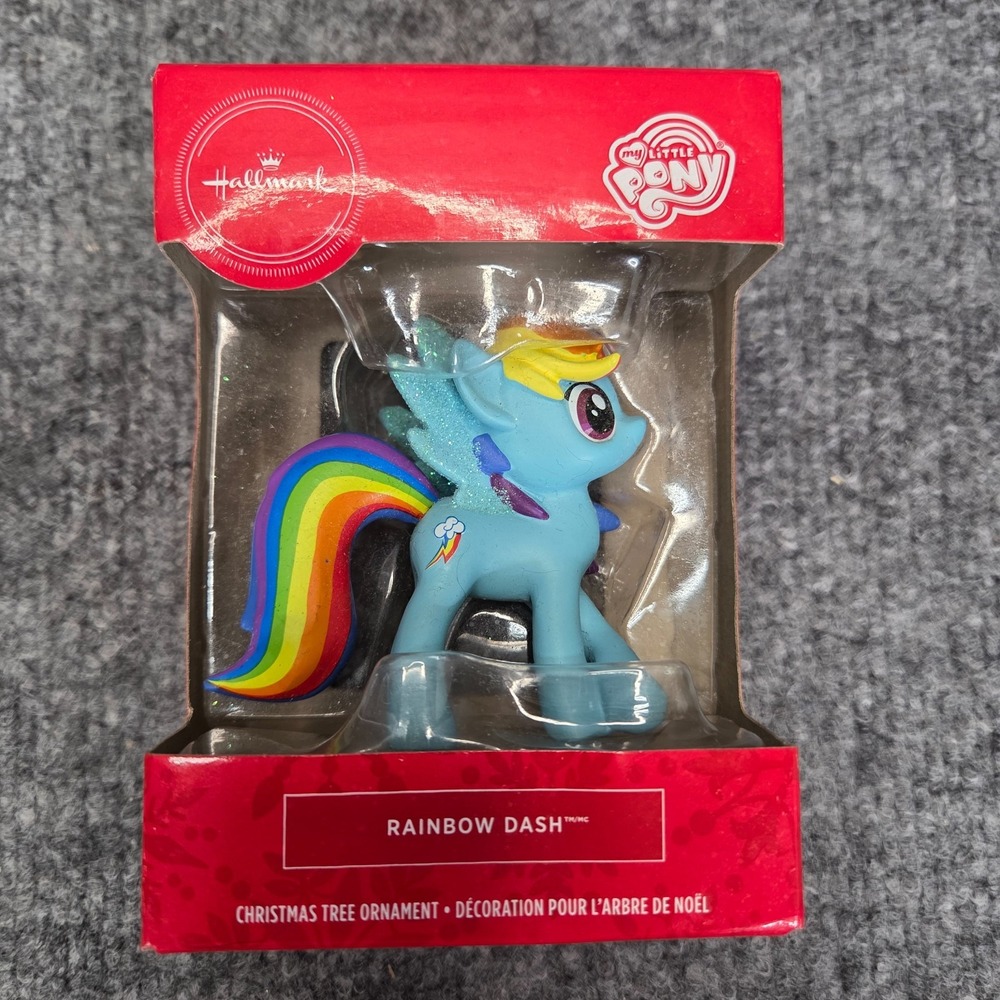 Hallmark - My Little Pony - Rainbow Dash Christmas Ornament - Hasbro - 2019